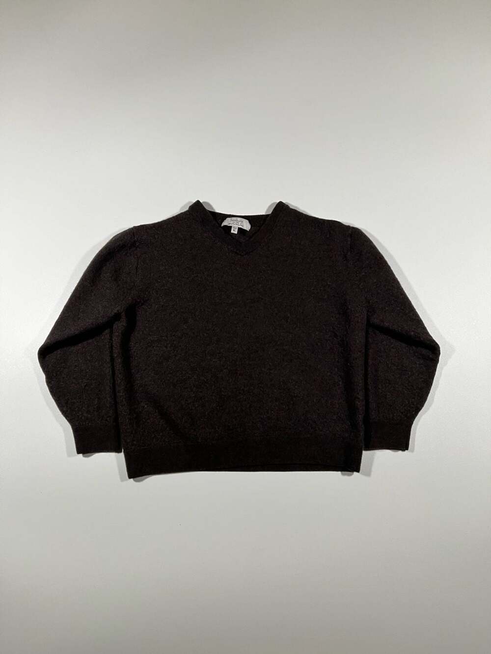 WOMENS XL Turnbury Extra Fine Merino Wool V-Neck Sweater
